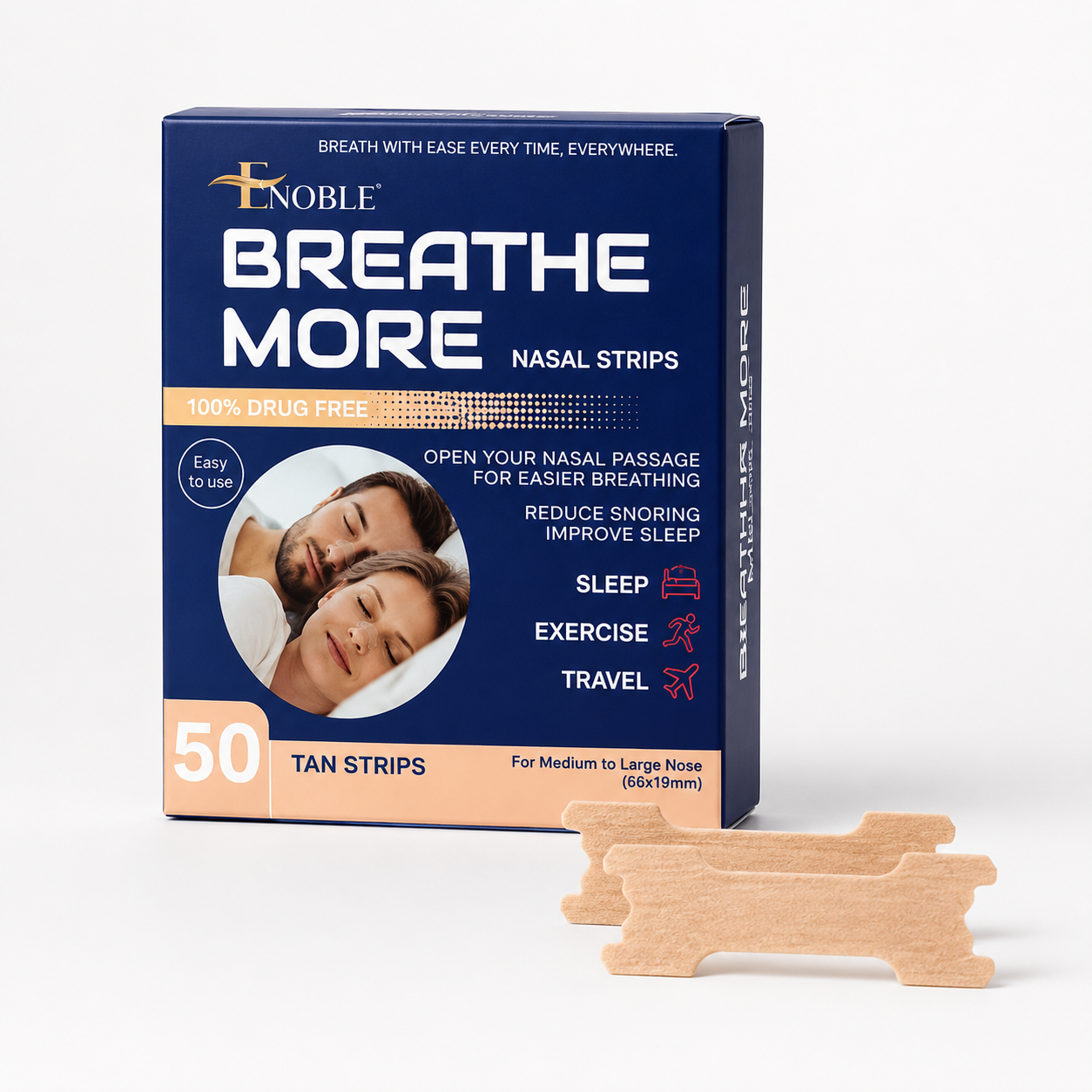 Tan Nasal Strips