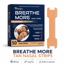 Breathe More Extra Strength Nasal Strips Tan