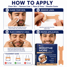 Breathe More Extra Strength Nasal Strips Tan