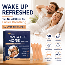 Breathe More Extra Strength Nasal Strips Tan