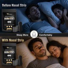 Performance Black Nasal Strips for Breathing- Oil & Sweat Resistant