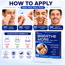 Breathe More Extra Strength Clear Nasal Strips