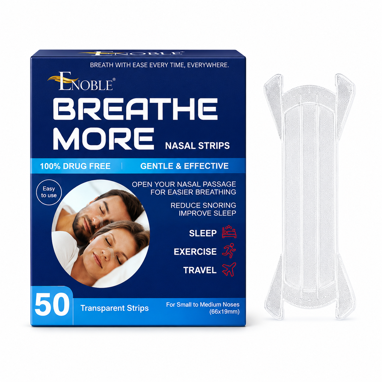 Clear Nasal Strips